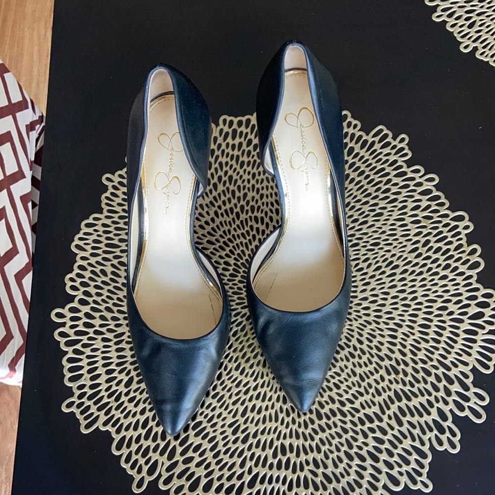 Jessica Simpson Leather Pumps